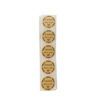Round Stickers – Homemade w/Love – 500pc